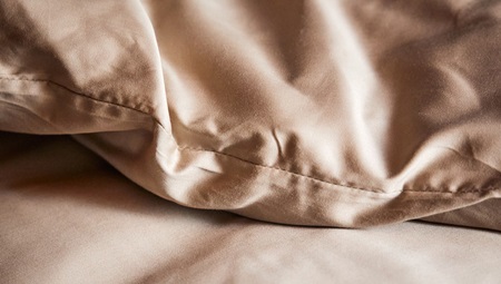 Katoen satijn dekbedovertrek